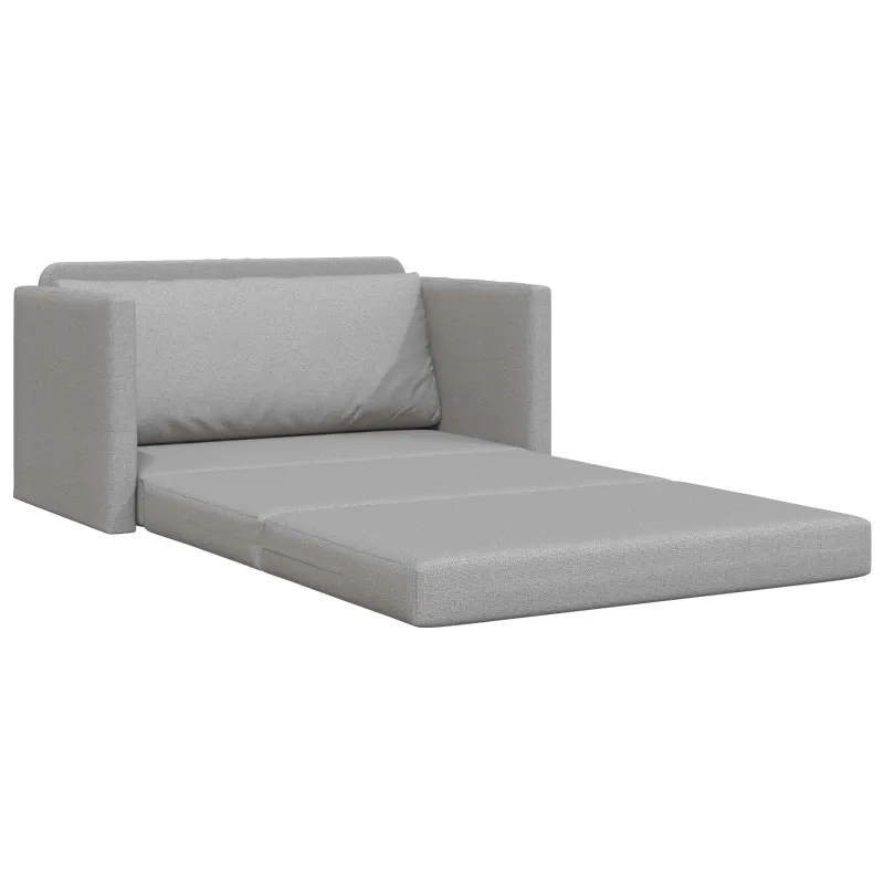 Sofa lova Debesų pilka 124 x 71 x 78 cm audinys