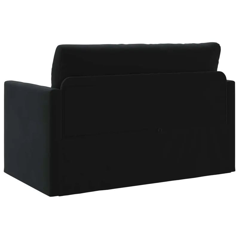 Sofa lova Juoda 124 x 71 x 78 cm Aksomas