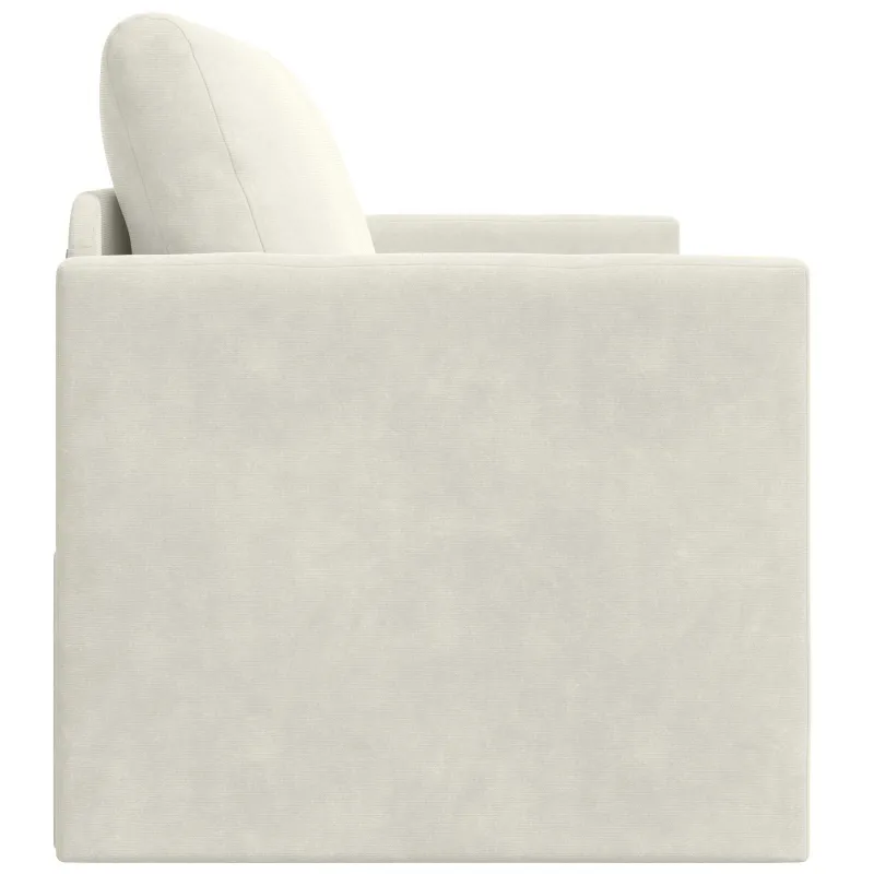 Sofa lova Kreminė 124 x 71 x 78 cm Aksomas