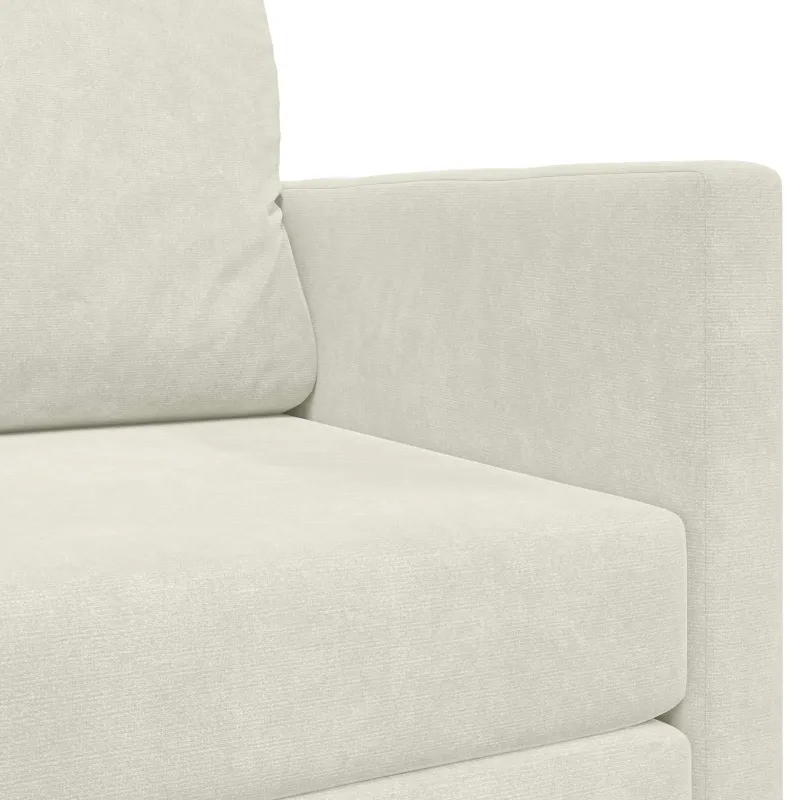 Sofa lova Kreminė 124 x 71 x 78 cm Aksomas
