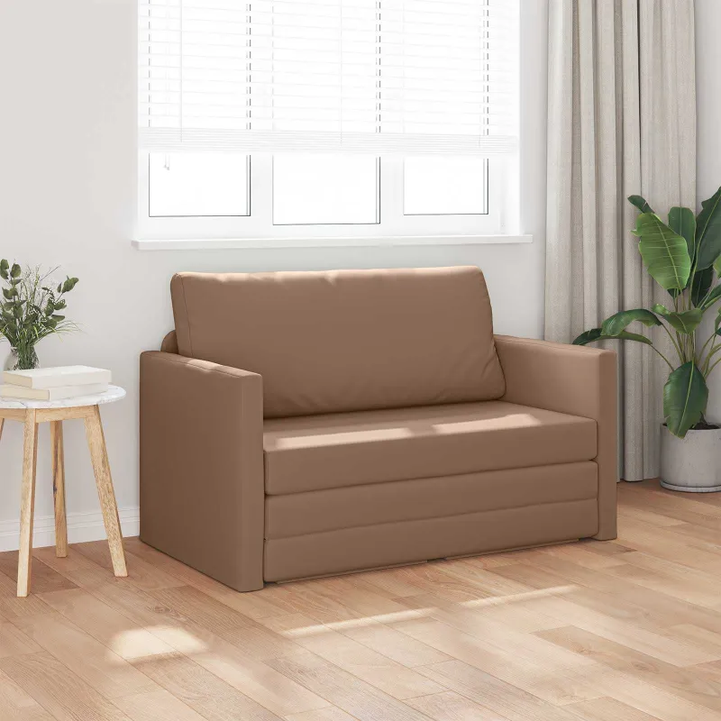 Sofa lova Kapučino 124 x 71 x 78 cm Dirbtinė Oda
