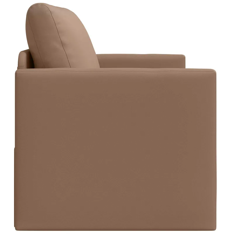 Sofa lova Kapučino 124 x 71 x 78 cm Dirbtinė Oda