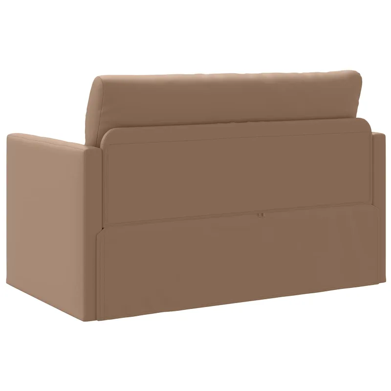 Sofa lova Kapučino 124 x 71 x 78 cm Dirbtinė Oda