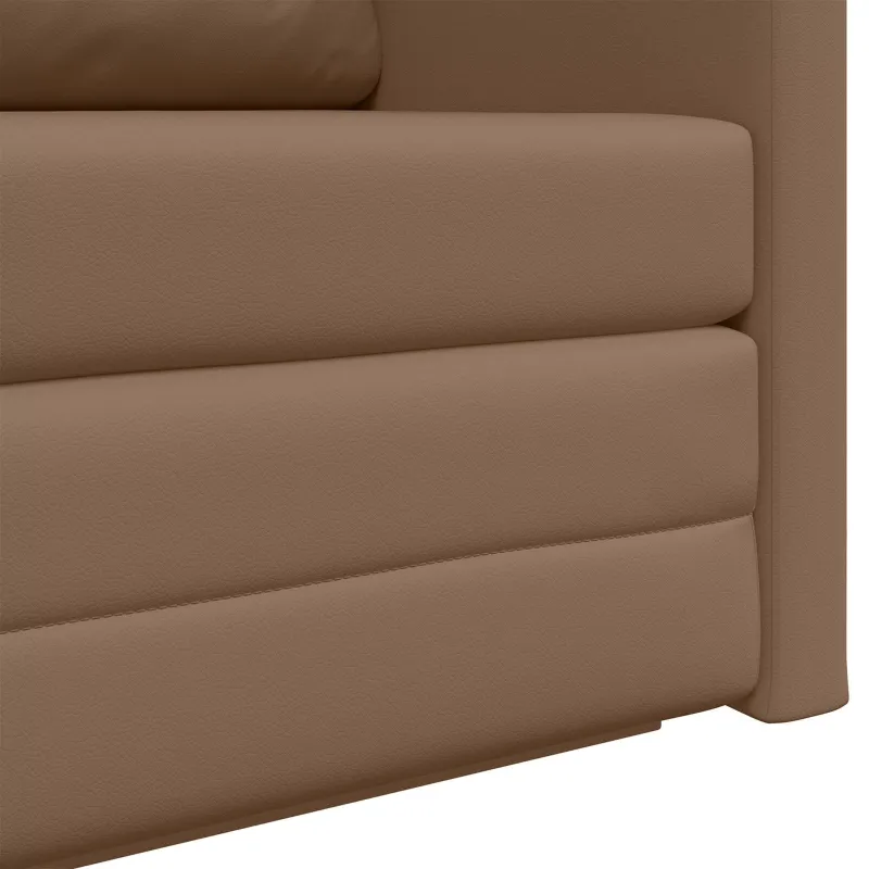 Sofa lova Kapučino 124 x 71 x 78 cm Dirbtinė Oda