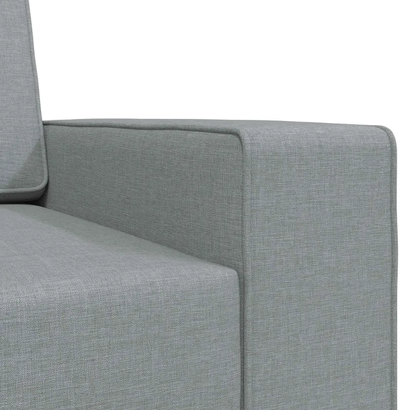 Sofa lova Šviesiai pilka 245 x 78 x 77 cm audinys