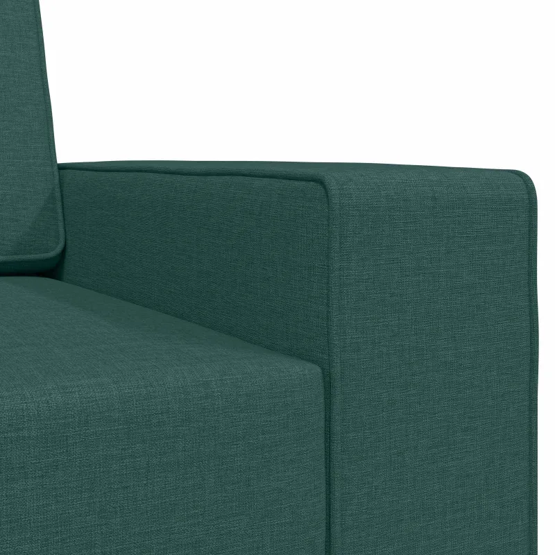 Sofa lova Tamsiai žalia 245 x 78 x 77 cm audinys