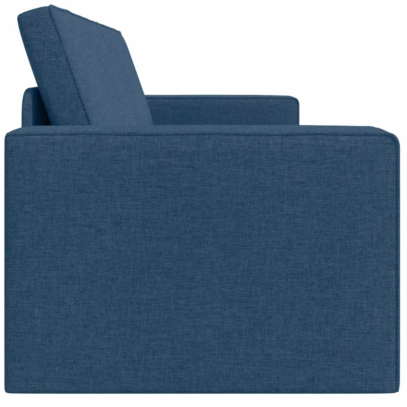 Sofa lova Jūrinė mėlyna 245 x 78 x 77 cm audinys
