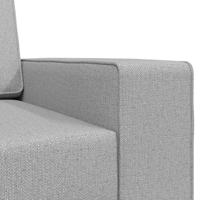 Sofa lova Debesų pilka 245 x 78 x 77 cm audinys