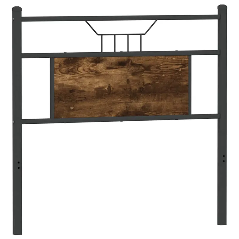 Pakaitinis galvūgalis, dūminio ąžuolo spalvos, 75cm, mediena ir plienas