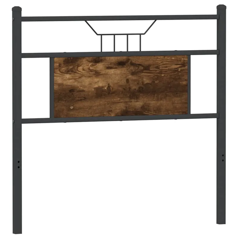 Pakaitinis galvūgalis, dūminio ąžuolo spalvos, 80cm, mediena ir plienas