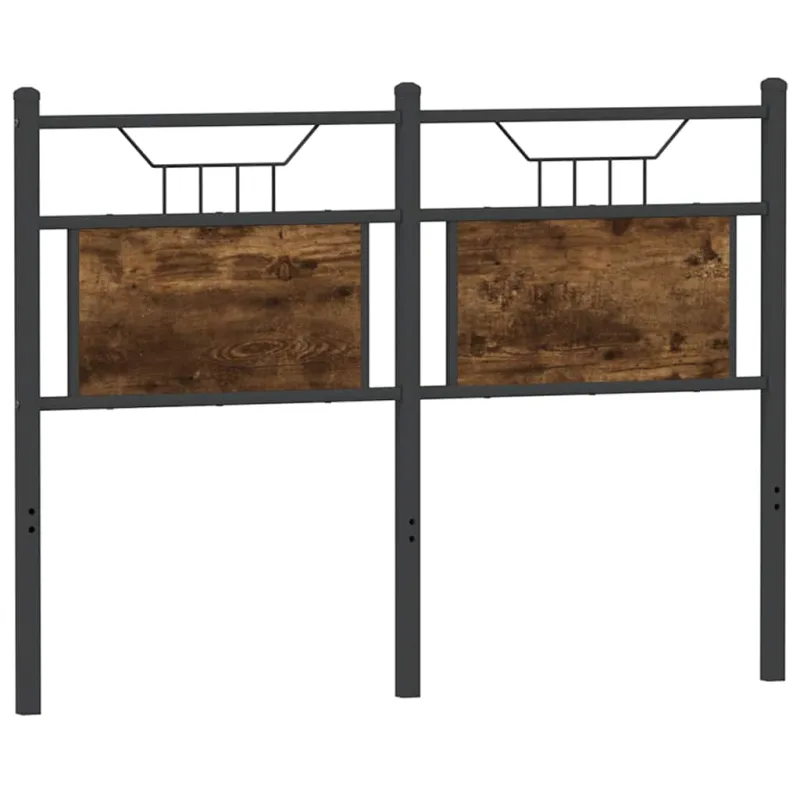 Pakaitinis galvūgalis, dūminio ąžuolo spalvos, 120cm, mediena ir plienas