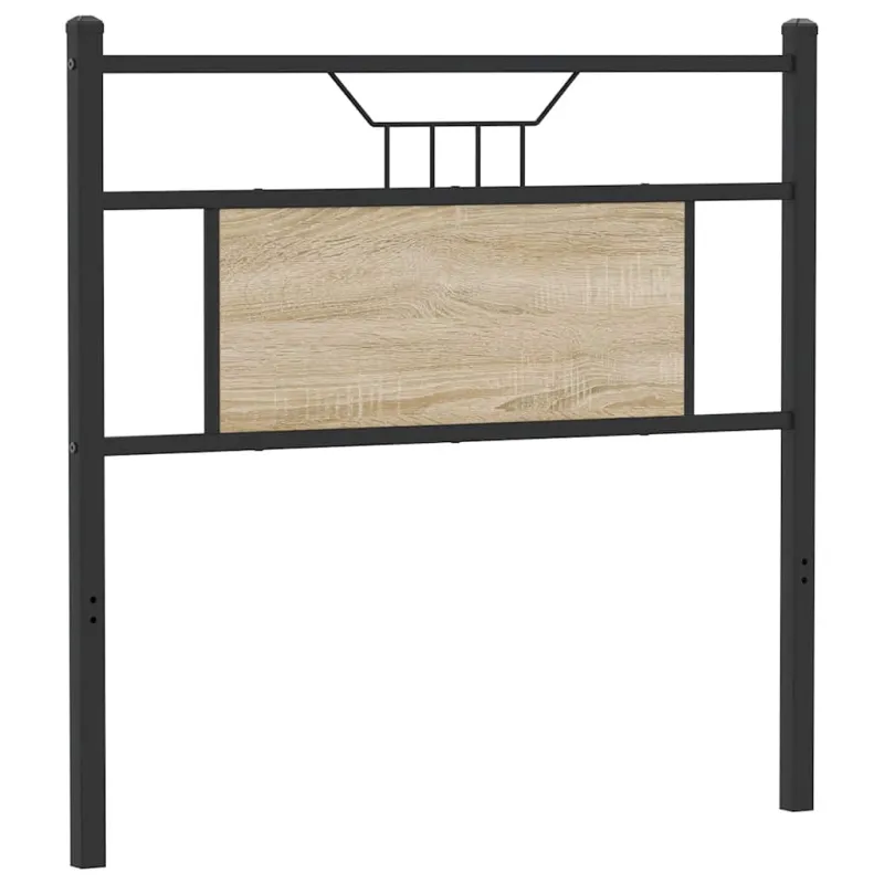 Pakaitinis galvūgalis Sonoma ąžuolas 90 cm Mediena ir plienas