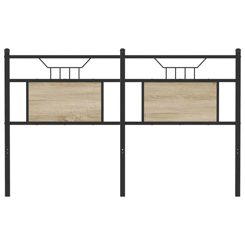 Pakaitinis galvūgalis Sonoma ąžuolas 140 cm Mediena ir plienas