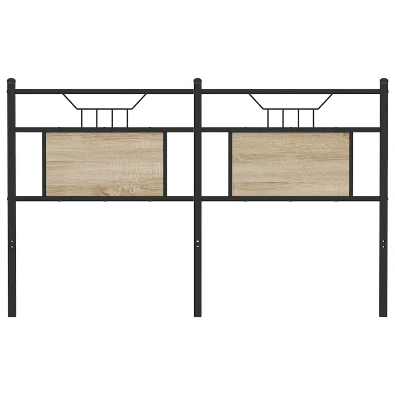 Pakaitinis galvūgalis Sonoma ąžuolas 150 cm Mediena ir plienas