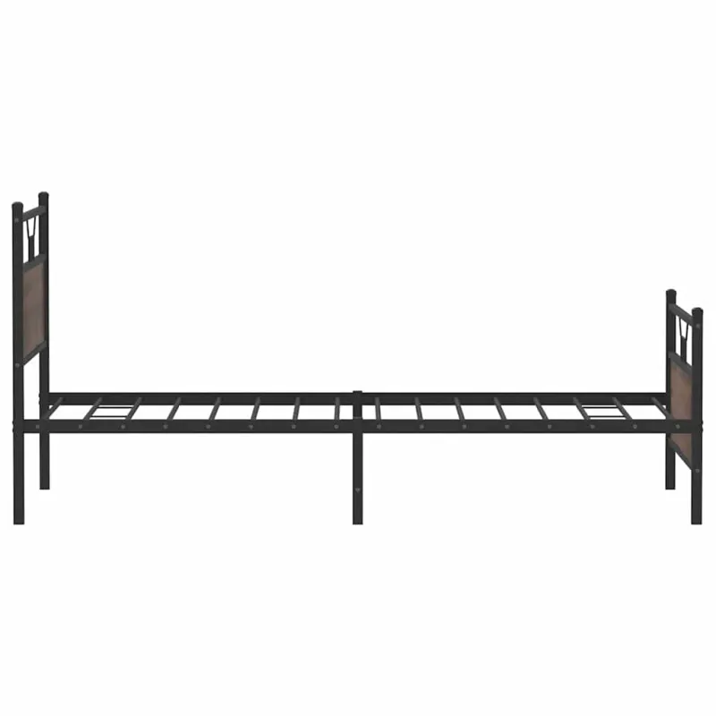 lovos rėmas be čiužinio rudas ąžuolas 107x203 cm