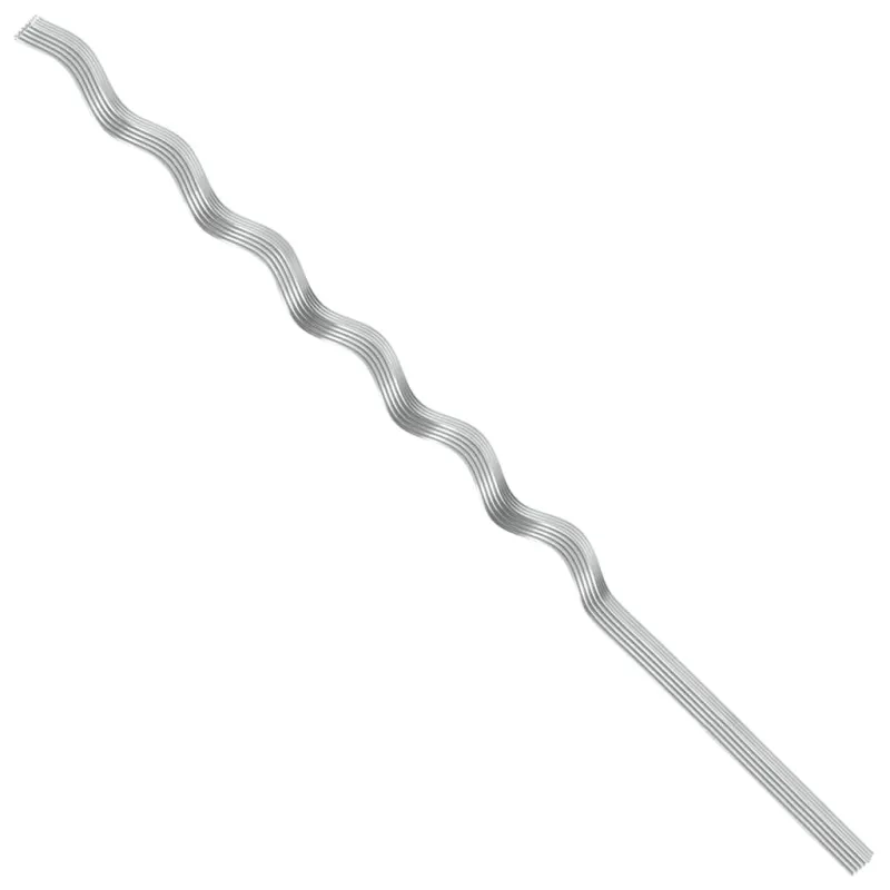 Augalų parama 20 pcs Sidabro 150 x 0,6 x 0,6 cm Plienas