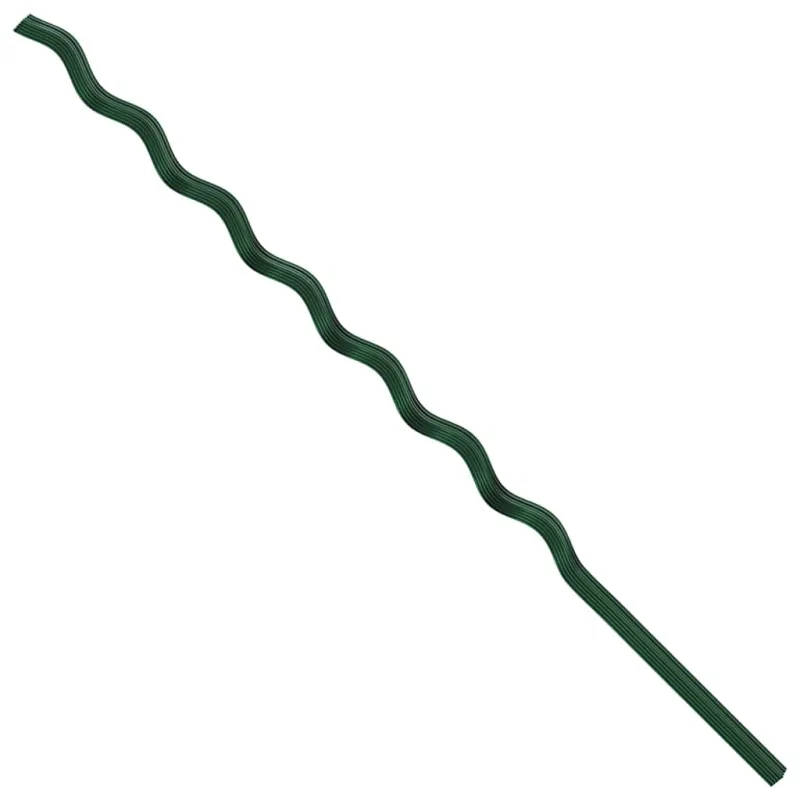 Augalų parama 20 pcs Žalia 170 x 0,6 x 0,6 cm Plienas