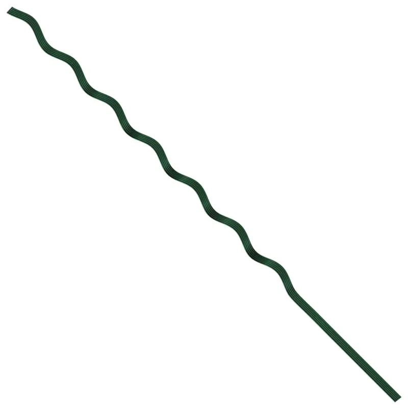Augalų parama 5 pcs Žalia 170 x 0,6 x 0,6 cm Plienas