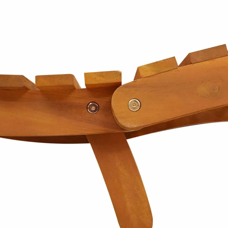 Saulės gultas 2 pcs Ruda 55 x 184 x 64cm