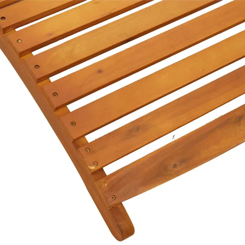 Saulės gultas 2 pcs Ruda 55 x 184 x 64cm