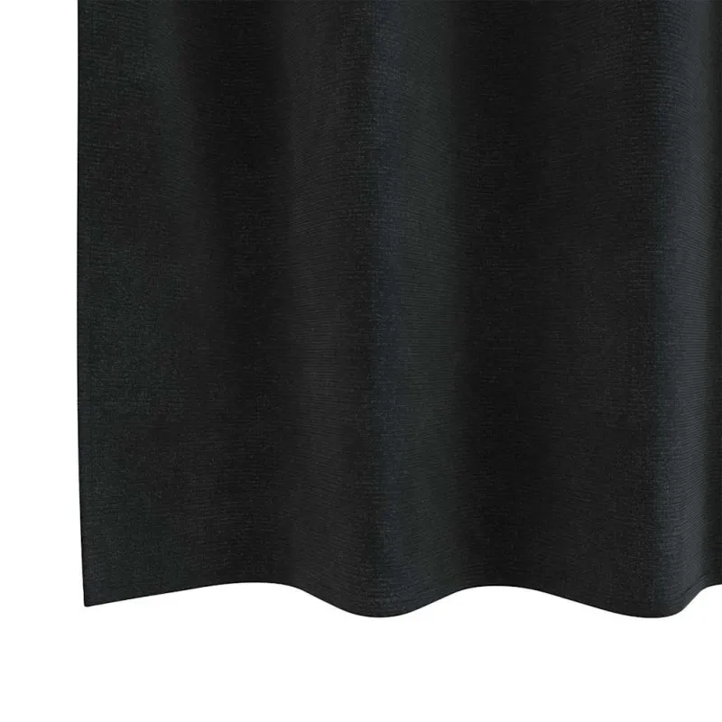 Užtemdymo užuolaidos 2 pcs Juoda 140 x 260 cm Aksomas
