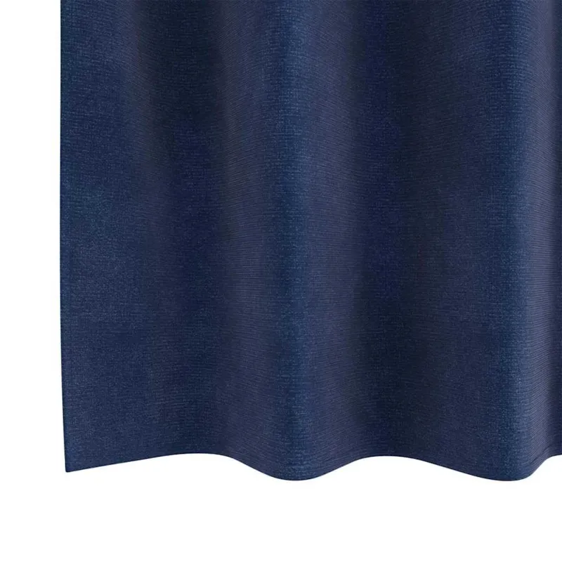 Užtemdymo užuolaidos 2 pcs Tamsiai mėlyna 140 x 140 cm Aksomas