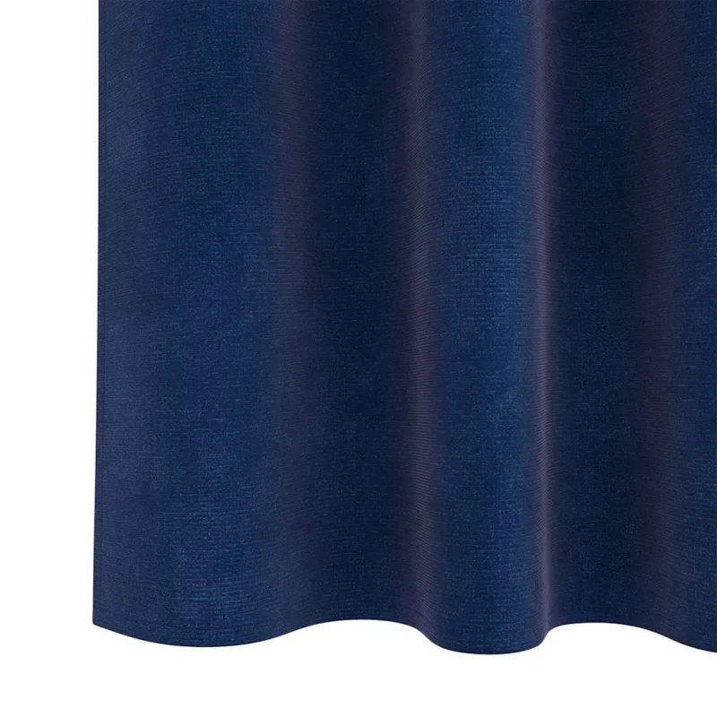 Užtemdymo užuolaidos 2 pcs Tamsiai mėlyna 140 x 245 cm Aksomas