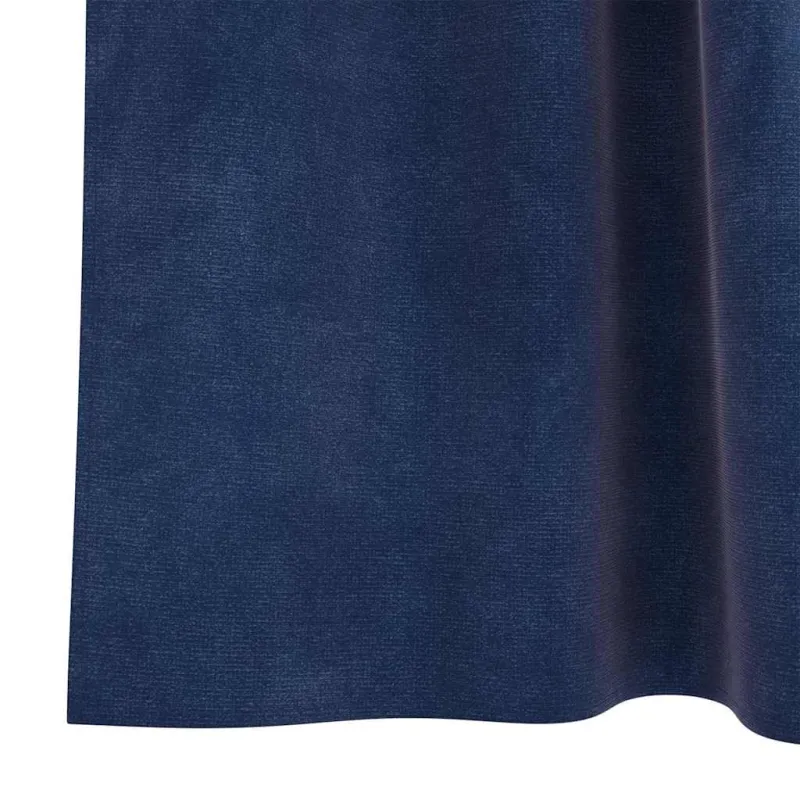 Užtemdymo užuolaidos 2 pcs Tamsiai mėlyna 140 x 260 cm Aksomas