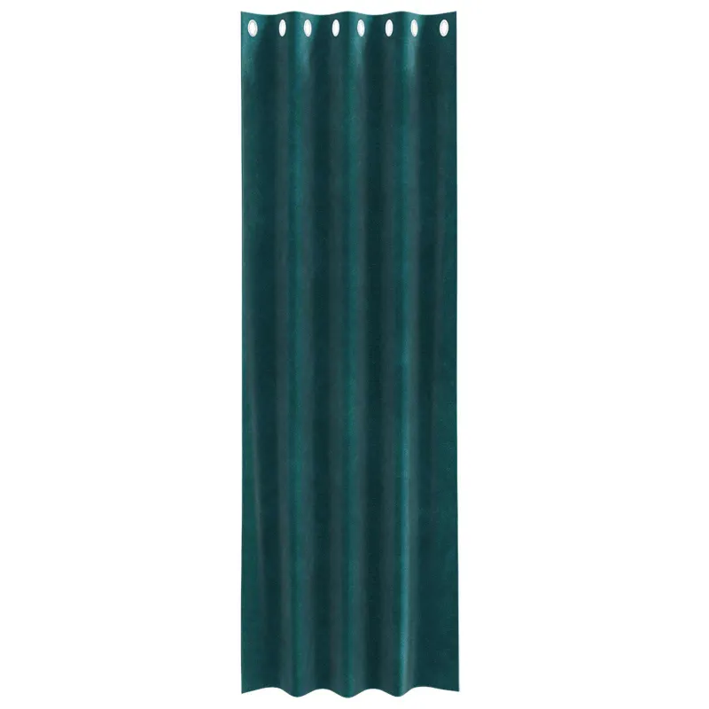 Užtemdymo užuolaidos 2 pcs Tamsiai žalia 140 x 245 cm Aksomas
