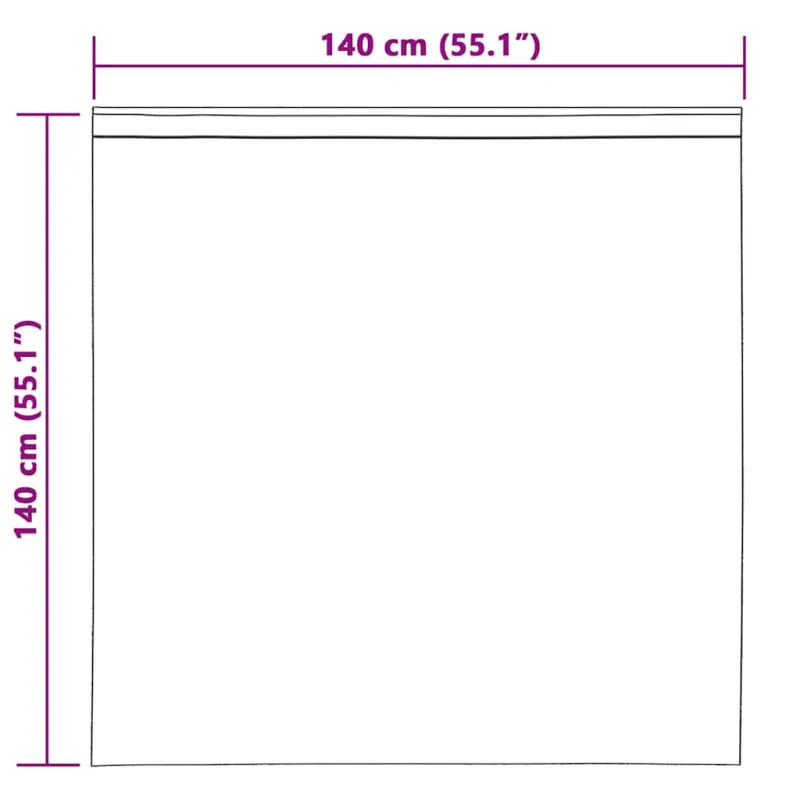 Užtemdymo užuolaidos 2 pcs Tamsiai žalia 140 x 140 cm Aksomas