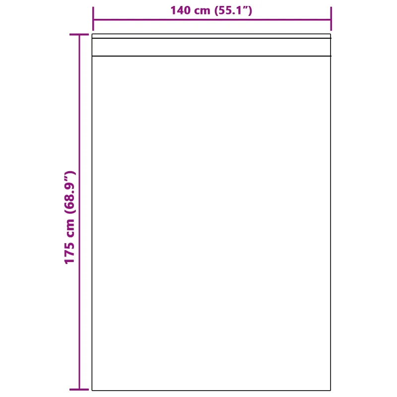 Užtemdymo užuolaidos 2 pcs Tamsiai rožinė 140 x 175 cm Aksomas