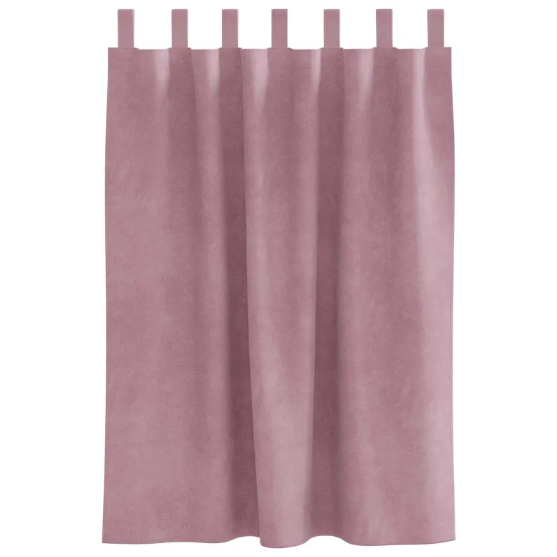 Užtemdymo užuolaidos 2 pcs Tamsiai rožinė 140 x 140 cm Aksomas