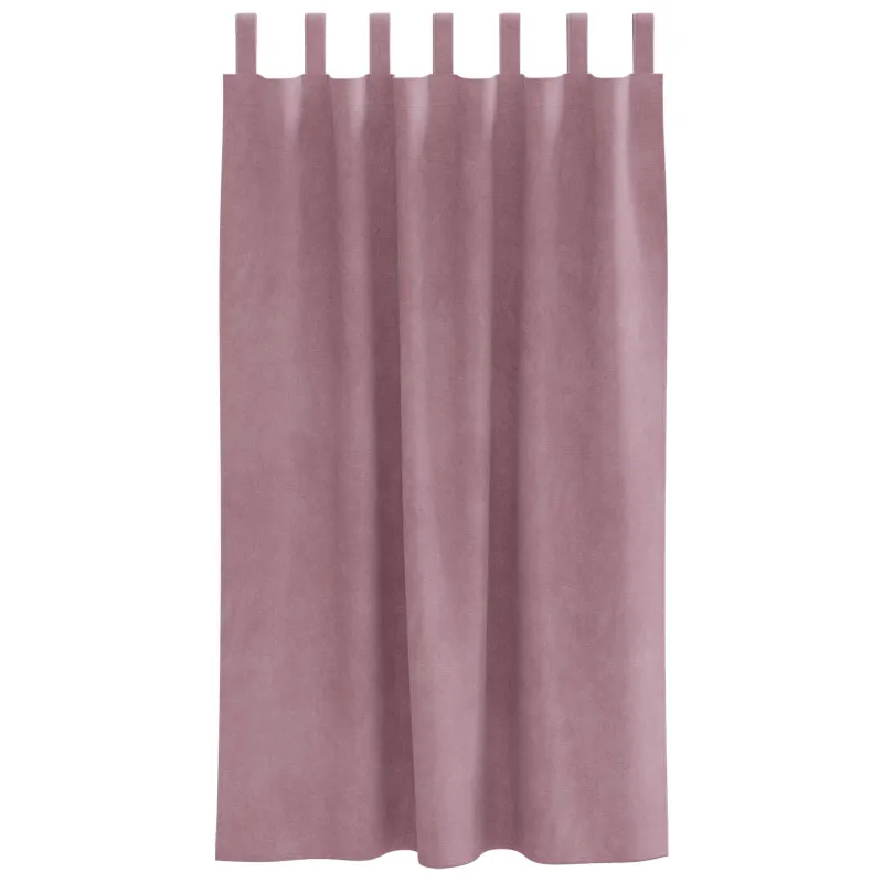 Užtemdymo užuolaidos 2 pcs Tamsiai rožinė 140 x 175 cm Aksomas