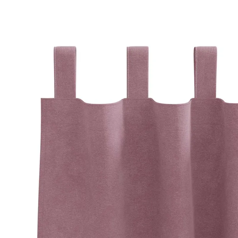 Užtemdymo užuolaidos 2 pcs Tamsiai rožinė 140 x 245 cm Aksomas