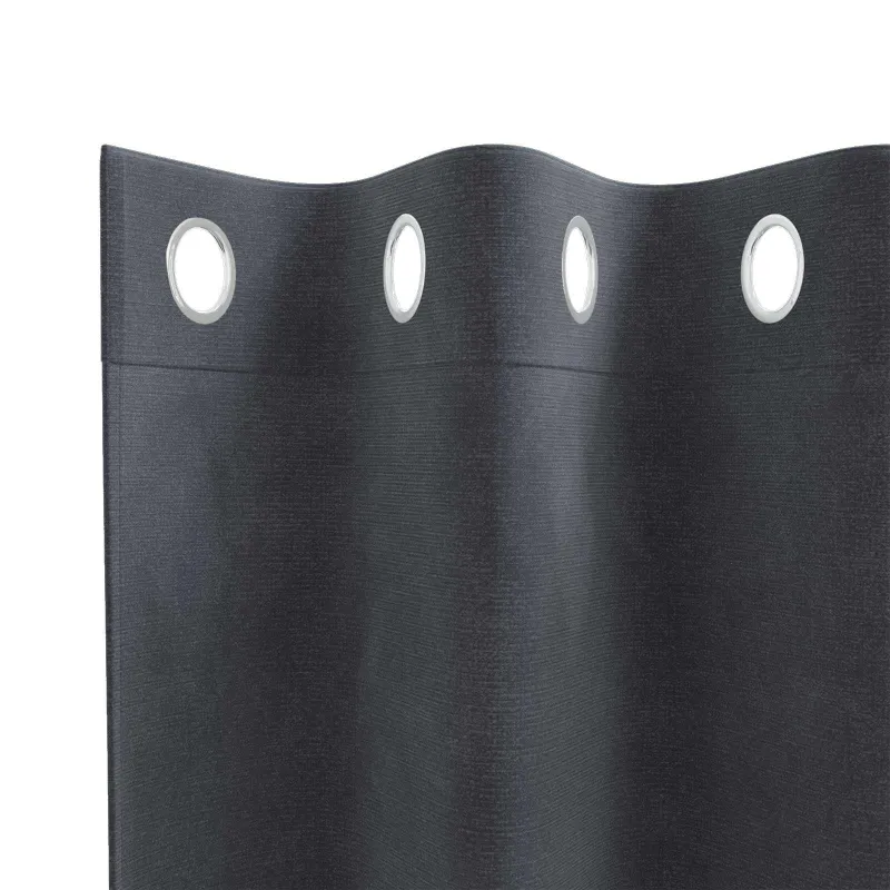 Užtemdymo užuolaidos 2 pcs Šviesiai pilka 140 x 225 cm Aksomas