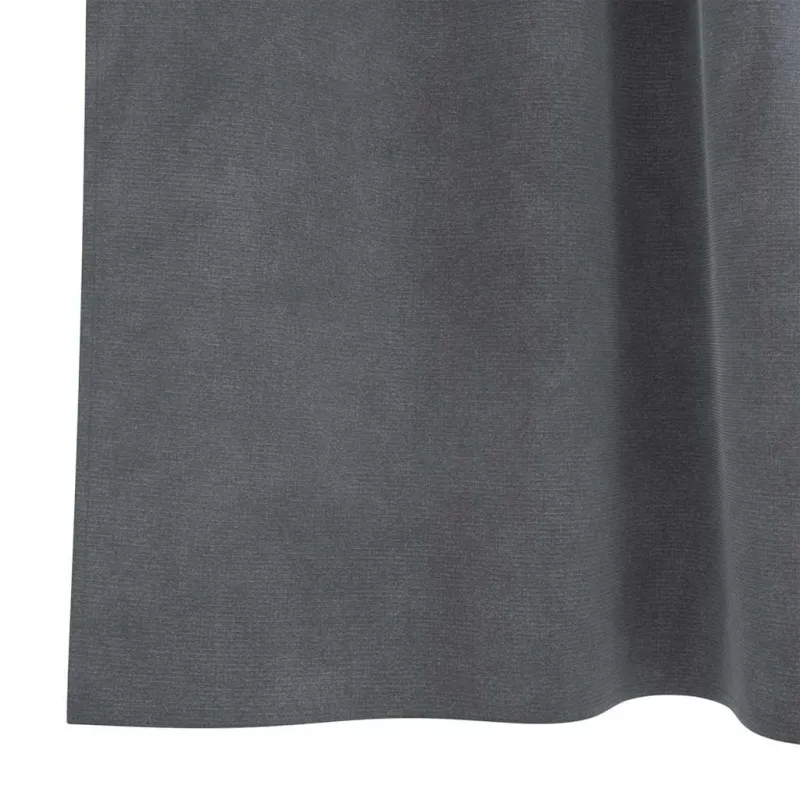Užtemdymo užuolaidos 2 pcs Šviesiai pilka 140 x 245 cm Aksomas
