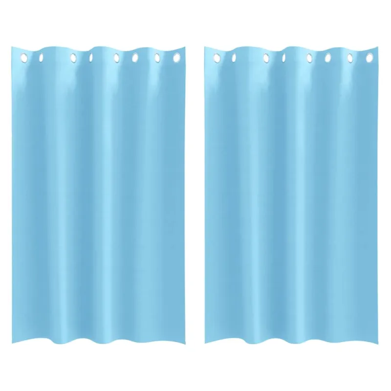 Užuolaidos su žiedais, blokuojančios šviesą 2 pcs