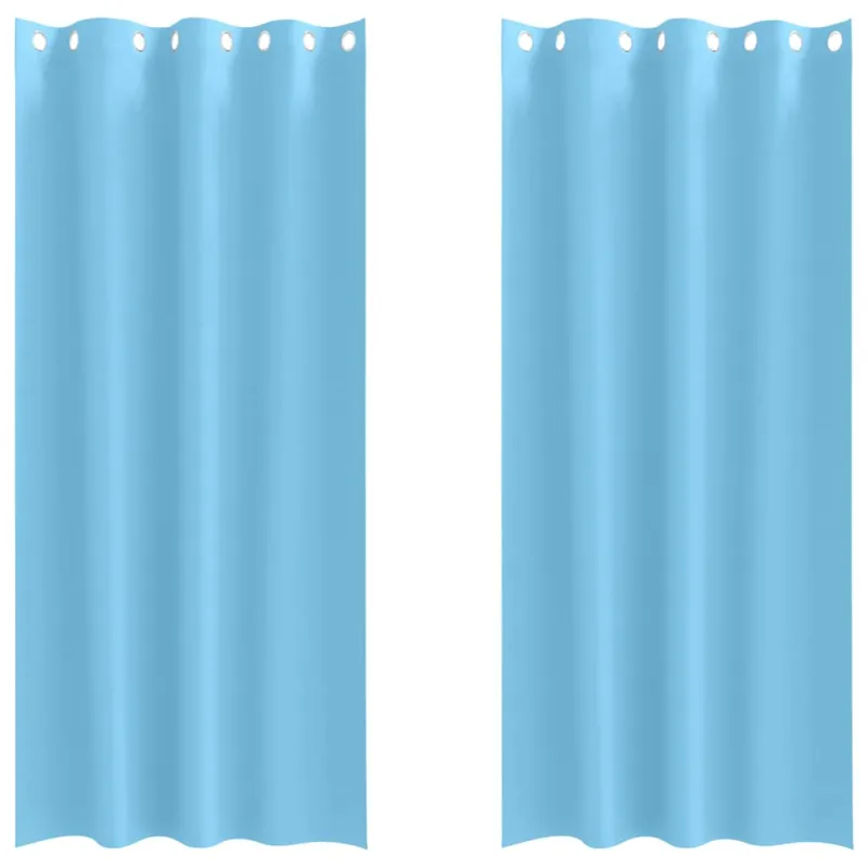 Užuolaidos su žiedais, blokuojančios šviesą 2 pcs