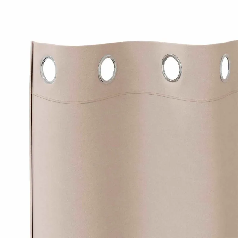 Užuolaidos su žiedais, blokuojančios šviesą 2 pcs Taupe