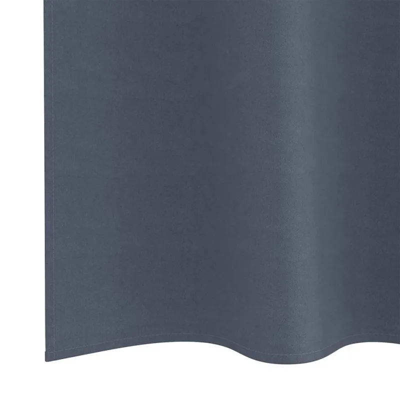 Užuolaidos su žiedais, blokuojančios šviesą 2 pcs Antracitas