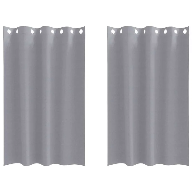 Užuolaidos su žiedais, blokuojančios šviesą 2 pcs