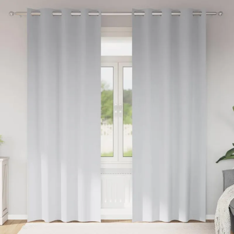 Užuolaidos su žiedais, blokuojančios šviesą 2 pcs