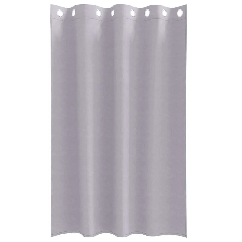 Užuolaidos su žiedais, blokuojančios šviesą 2 pcs Metalo pilka