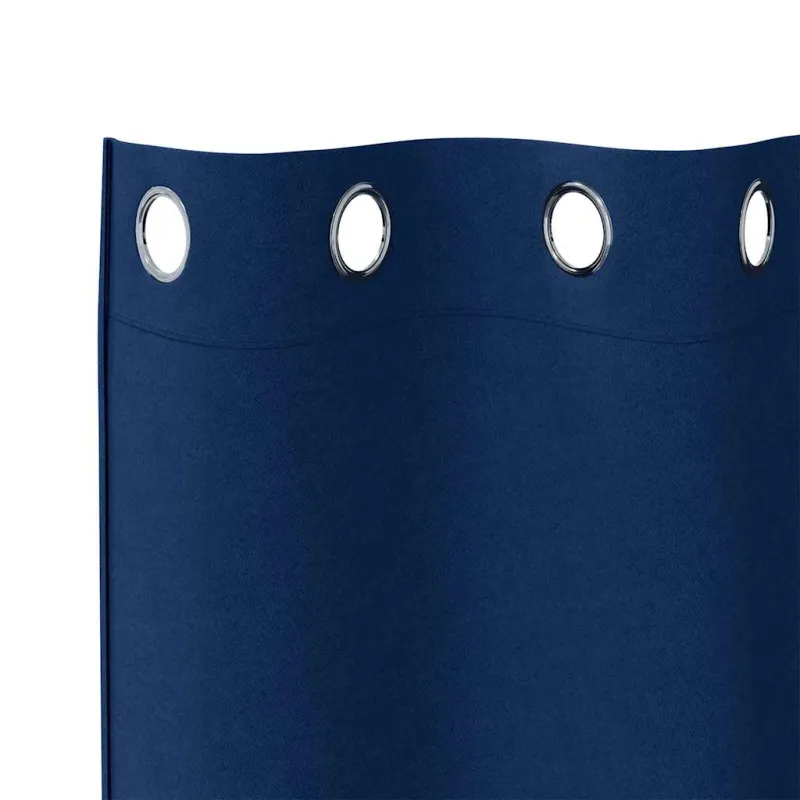 Užuolaidos su žiedais, blokuojančios šviesą 2 pcs