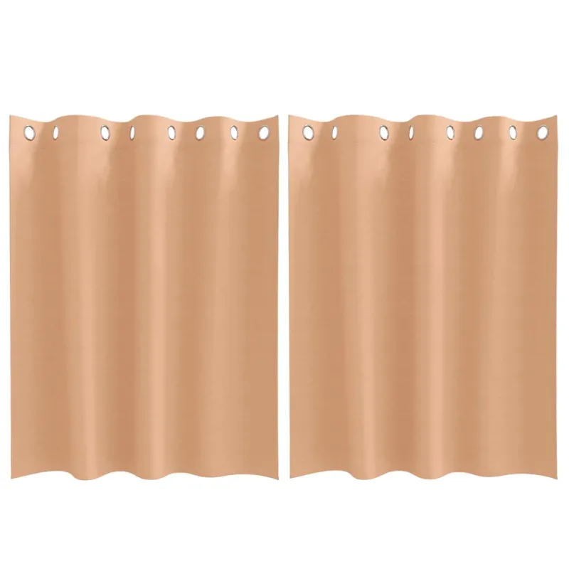 Užuolaidos su žiedais, blokuojančios šviesą 2 pcs