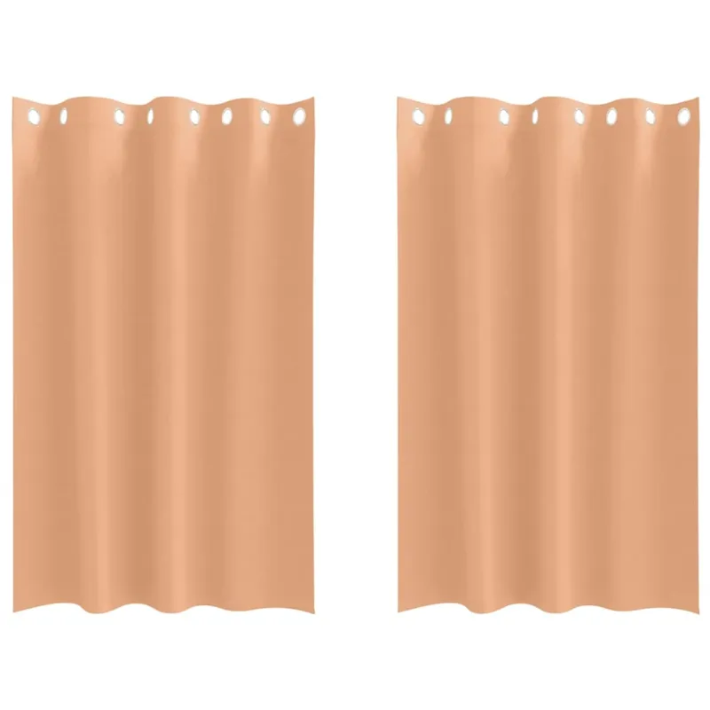 Užuolaidos su žiedais, blokuojančios šviesą 2 pcs