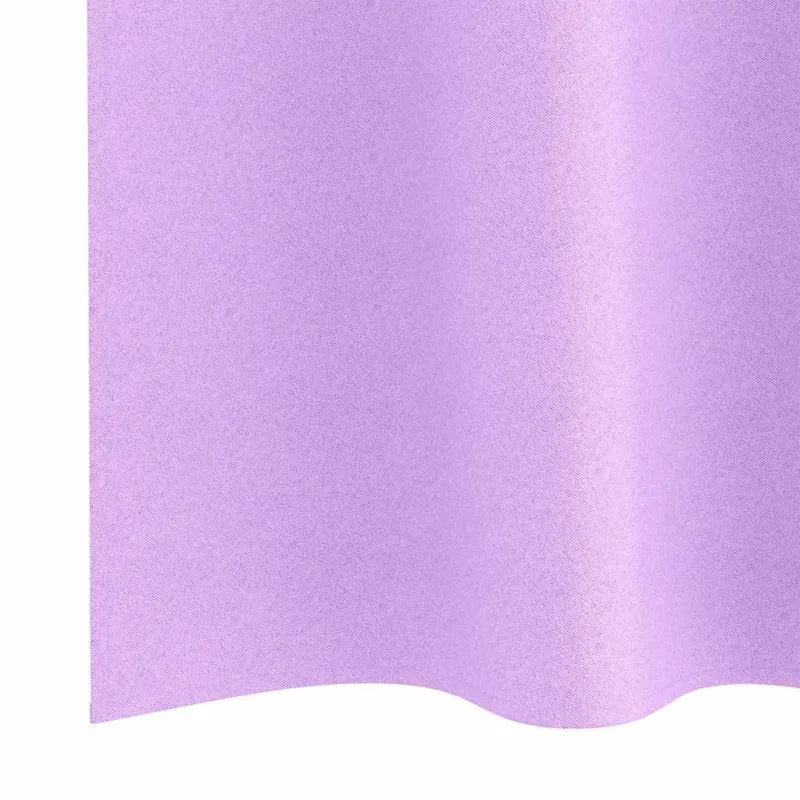 Užuolaidos su žiedais, blokuojančios šviesą 2 pcs Violetinė
