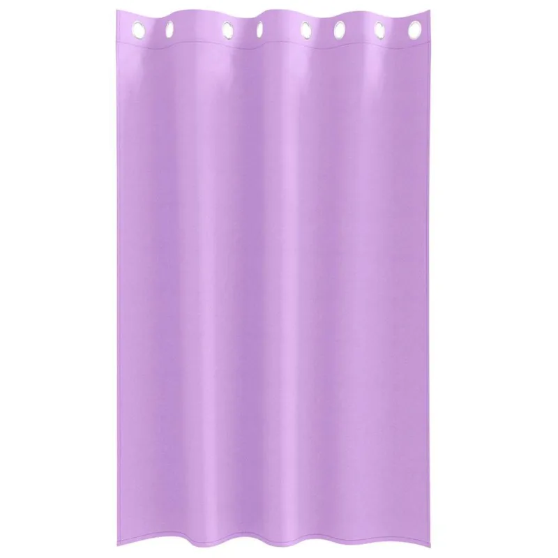 Užuolaidos su žiedais, blokuojančios šviesą 2 pcs Violetinė