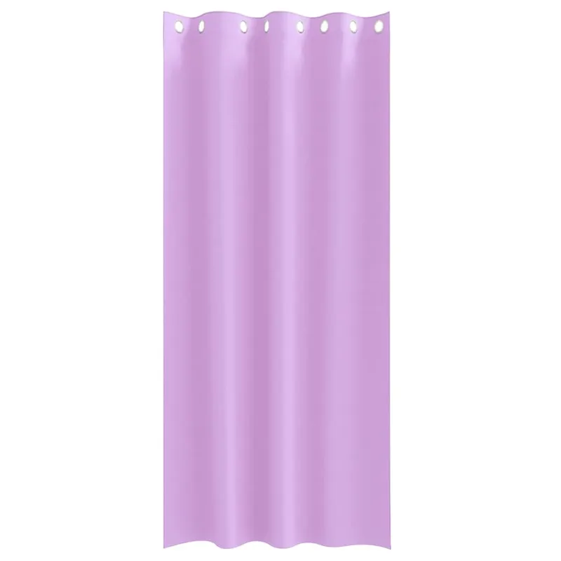 Užuolaidos su žiedais, blokuojančios šviesą 2 pcs Violetinė