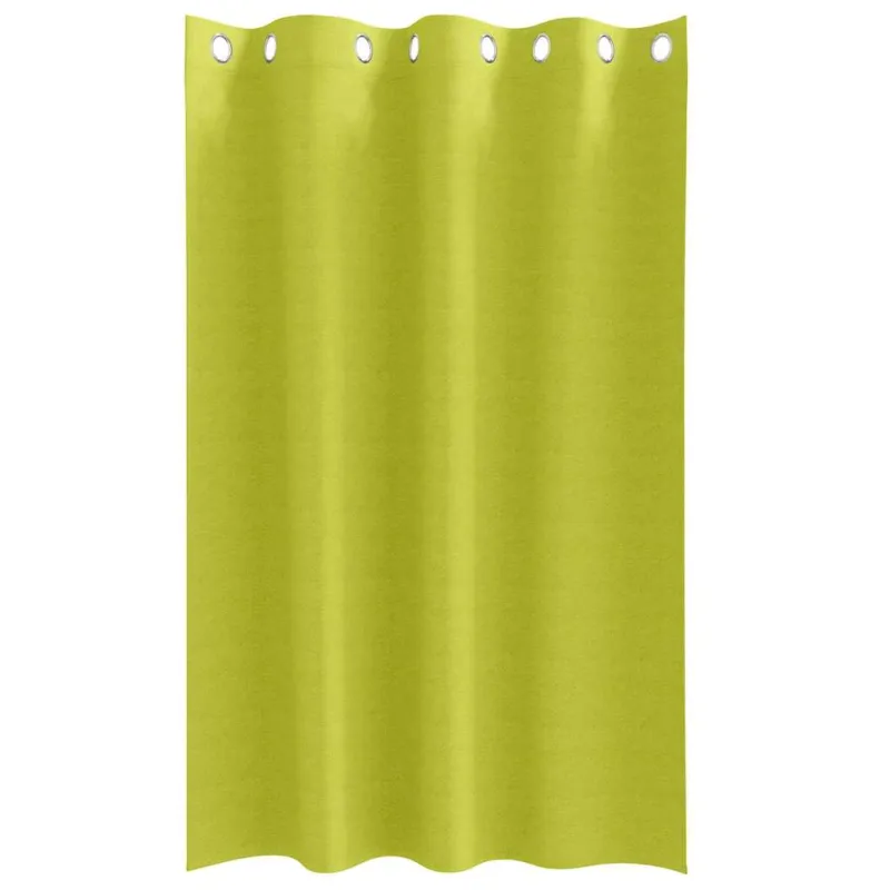 Užuolaidos su žiedais, blokuojančios šviesą 2 pcs Žalia